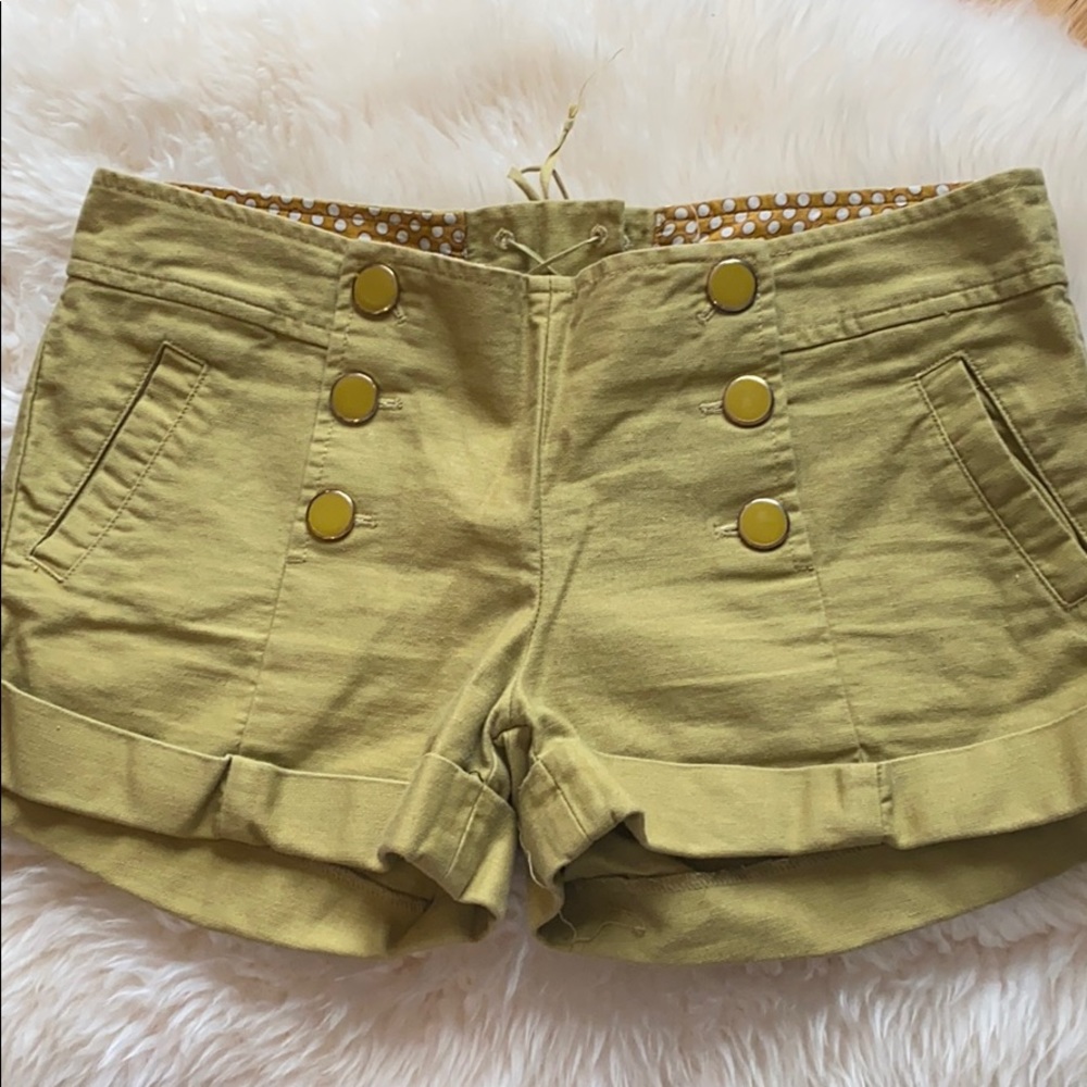 Vintage Button Shorts
